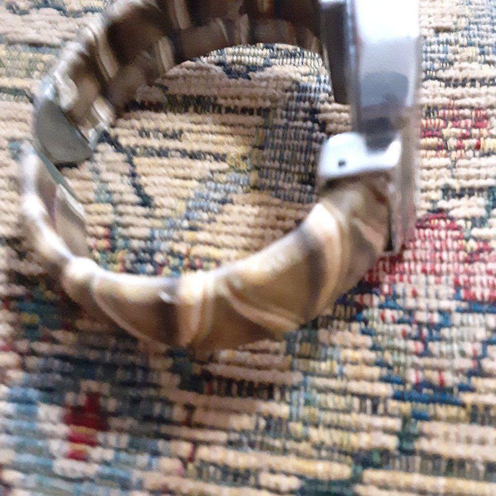 Suisse animal print bracelet watch hinged 7X1 stainless steel Japan movement